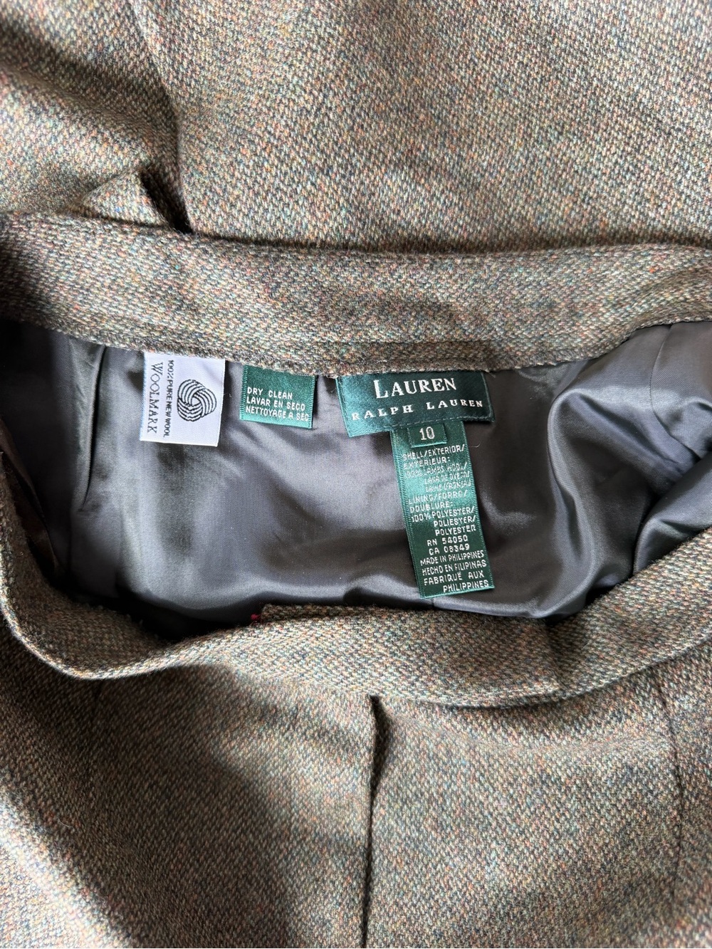 Lauren Ralph Lauren wool midi 10 - Picture 3 of 3
